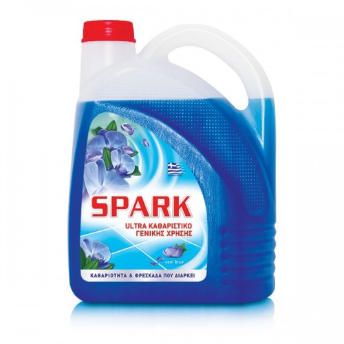 Spark Ultra Καθαριστικό Γενικής Χρήσης Cool Blue 4lt